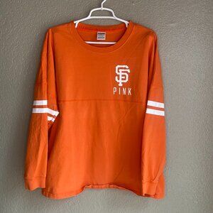Victoria’s Secret Pink San Francisco Giants Pull Over Women's L
